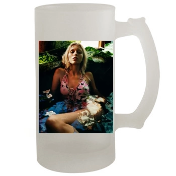 Anja Rubik 16oz Frosted Beer Stein