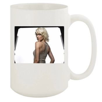 Tricia Helfer 15oz White Mug