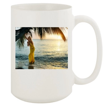 Anja Rubik 15oz White Mug