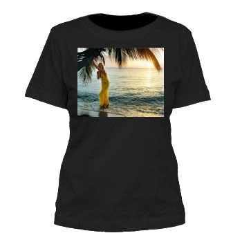 Anja Rubik Women's Cut T-Shirt