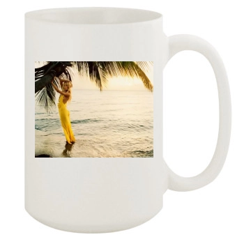 Anja Rubik 15oz White Mug