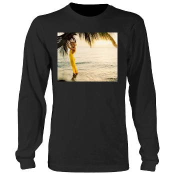 Anja Rubik Men's Heavy Long Sleeve TShirt