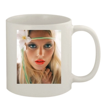 Anja Rubik 11oz White Mug