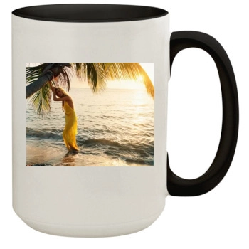 Anja Rubik 15oz Colored Inner & Handle Mug