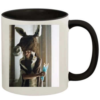 Anja Rubik 11oz Colored Inner & Handle Mug