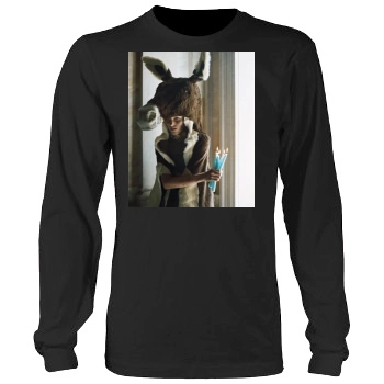 Anja Rubik Men's Heavy Long Sleeve TShirt