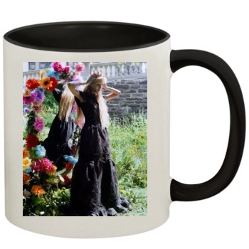 Anja Rubik 11oz Colored Inner & Handle Mug