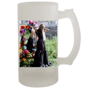 Anja Rubik 16oz Frosted Beer Stein