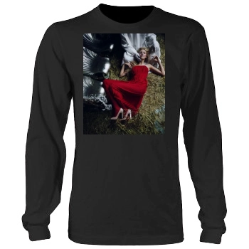 Anja Rubik Men's Heavy Long Sleeve TShirt