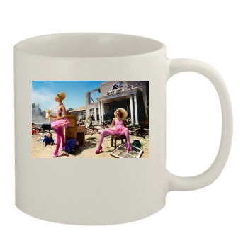 Anja Rubik 11oz White Mug