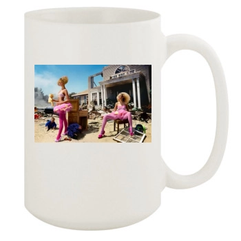 Anja Rubik 15oz White Mug