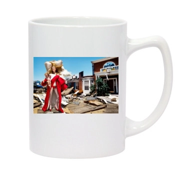 Anja Rubik 14oz White Statesman Mug