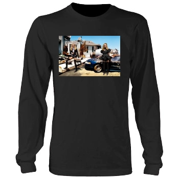 Anja Rubik Men's Heavy Long Sleeve TShirt