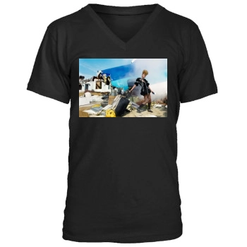 Anja Rubik Men's V-Neck T-Shirt