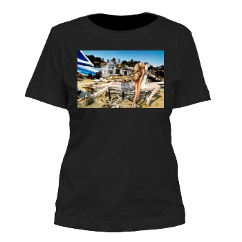 Anja Rubik Women's Cut T-Shirt