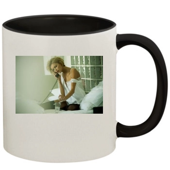 Anja Rubik 11oz Colored Inner & Handle Mug