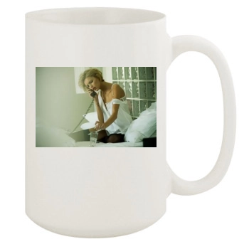 Anja Rubik 15oz White Mug