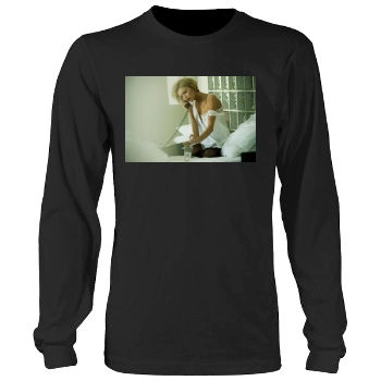 Anja Rubik Men's Heavy Long Sleeve TShirt