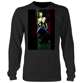 Anja Rubik Men's Heavy Long Sleeve TShirt