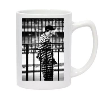 Anja Rubik 14oz White Statesman Mug