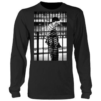 Anja Rubik Men's Heavy Long Sleeve TShirt