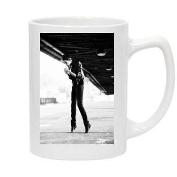 Anja Rubik 14oz White Statesman Mug