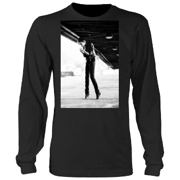 Anja Rubik Men's Heavy Long Sleeve TShirt