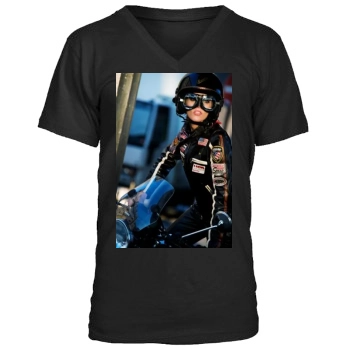 Anja Rubik Men's V-Neck T-Shirt