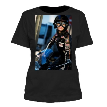 Anja Rubik Women's Cut T-Shirt