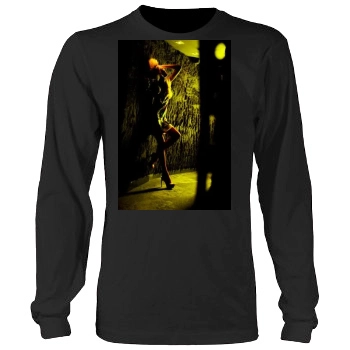 Anja Rubik Men's Heavy Long Sleeve TShirt