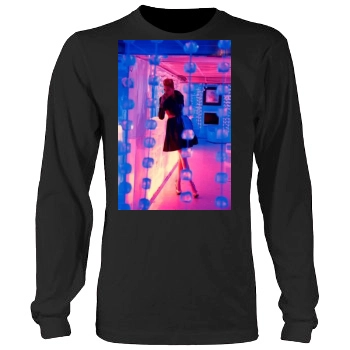 Anja Rubik Men's Heavy Long Sleeve TShirt