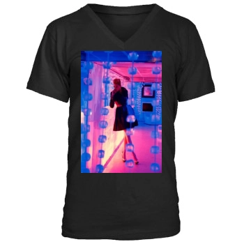 Anja Rubik Men's V-Neck T-Shirt