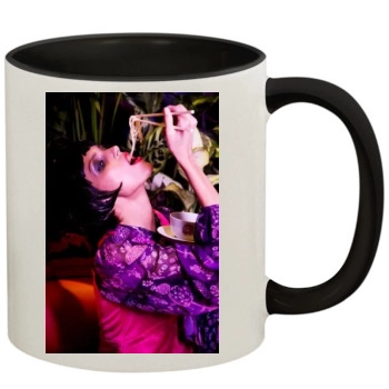 Anja Rubik 11oz Colored Inner & Handle Mug