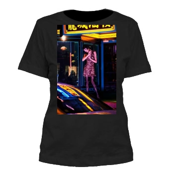 Anja Rubik Women's Cut T-Shirt