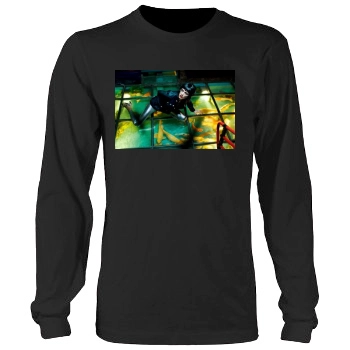 Anja Rubik Men's Heavy Long Sleeve TShirt