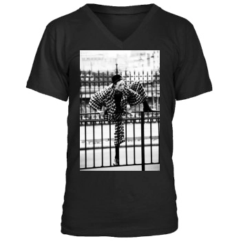 Anja Rubik Men's V-Neck T-Shirt