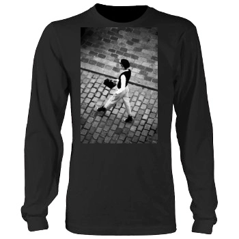 Anja Rubik Men's Heavy Long Sleeve TShirt