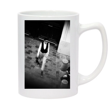 Anja Rubik 14oz White Statesman Mug