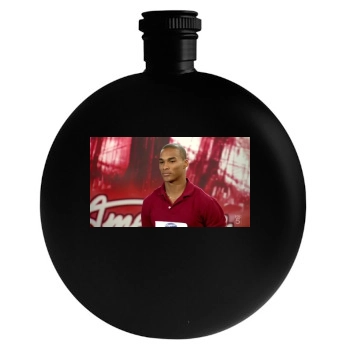 Tyson Beckford Round Flask