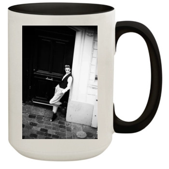 Anja Rubik 15oz Colored Inner & Handle Mug