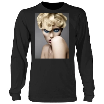 Anja Rubik Men's Heavy Long Sleeve TShirt