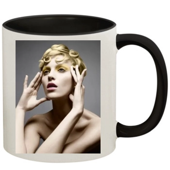 Anja Rubik 11oz Colored Inner & Handle Mug