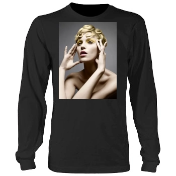 Anja Rubik Men's Heavy Long Sleeve TShirt