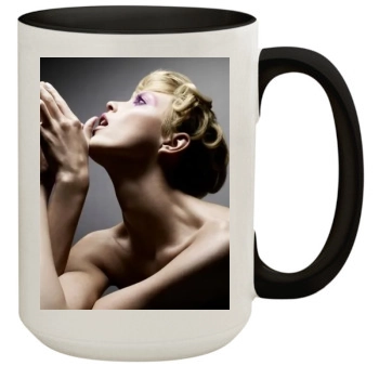 Anja Rubik 15oz Colored Inner & Handle Mug