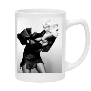 Anja Rubik 14oz White Statesman Mug