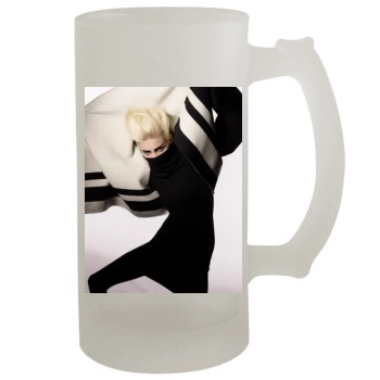 Anja Rubik 16oz Frosted Beer Stein