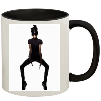 Anja Rubik 11oz Colored Inner & Handle Mug