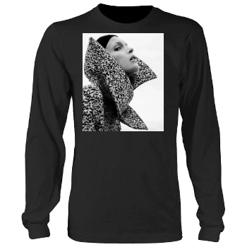 Anja Rubik Men's Heavy Long Sleeve TShirt