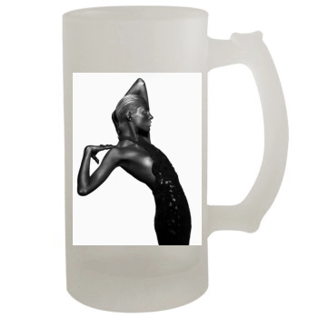 Anja Rubik 16oz Frosted Beer Stein