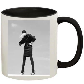 Anja Rubik 11oz Colored Inner & Handle Mug